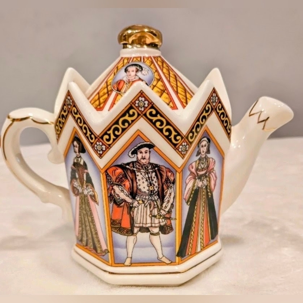 A+ VINT ☕️ SADLER ☕️ Kings & Queens series (1980s) 🇬🇧K. HENRY VIII & WIVES🇬🇧